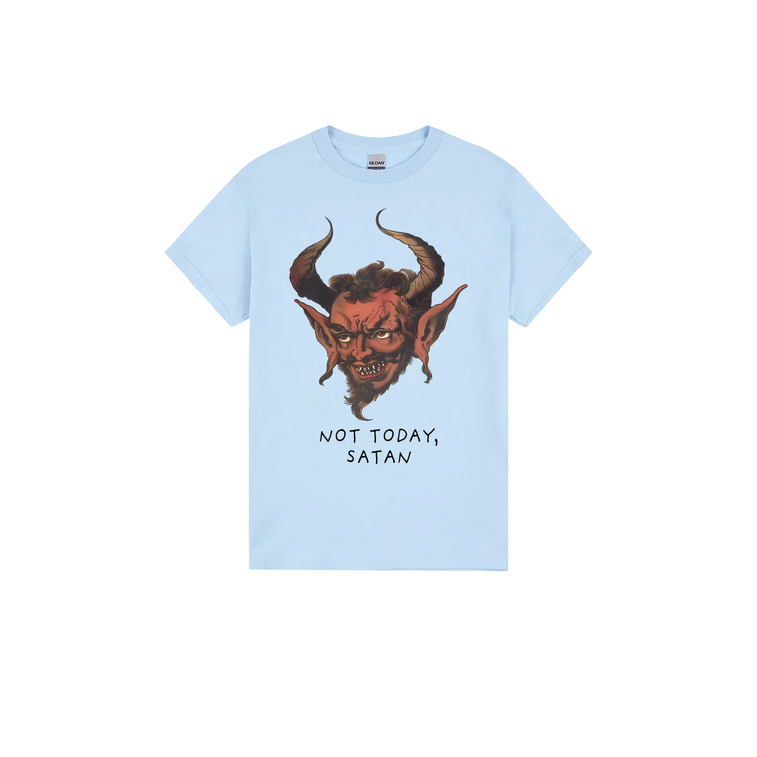 Light Blue front flat lay