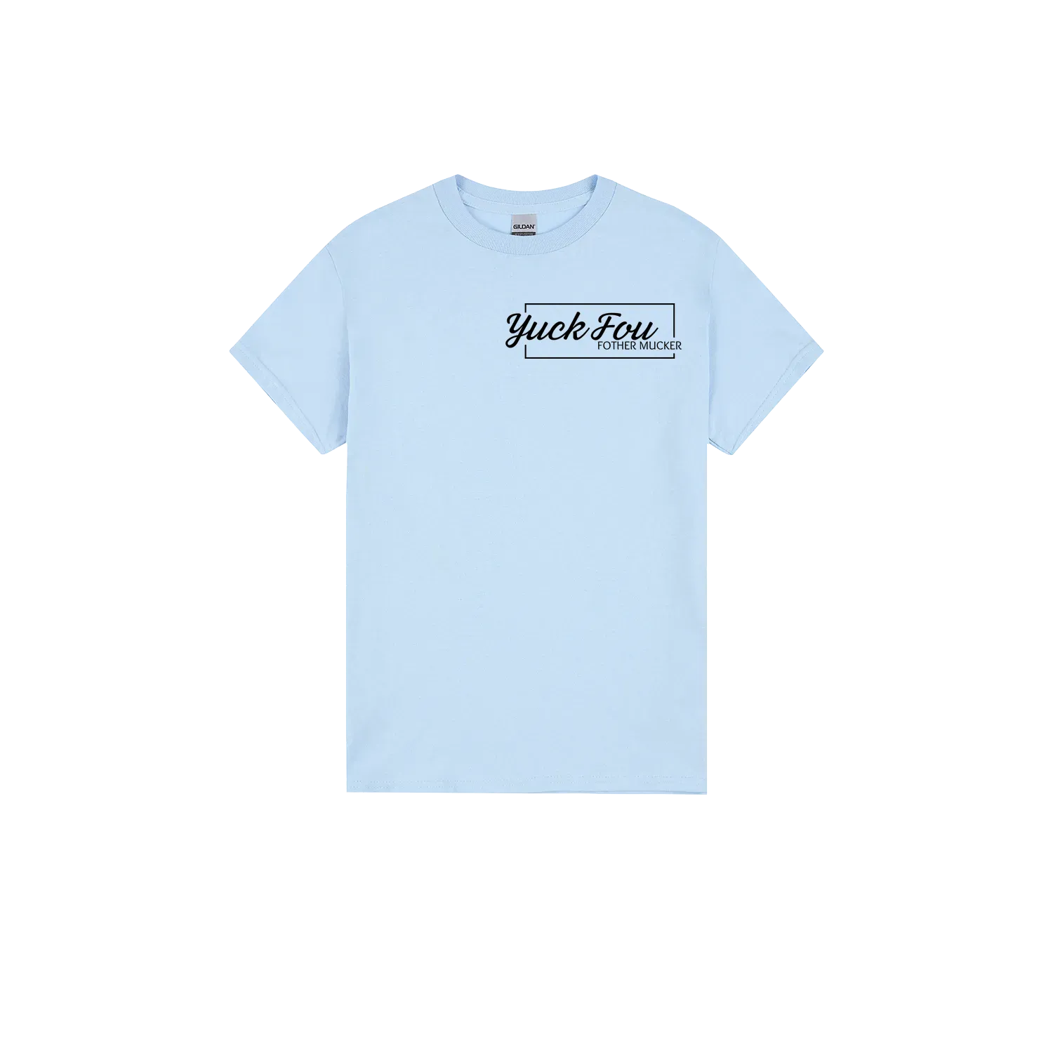 Light Blue front flat lay