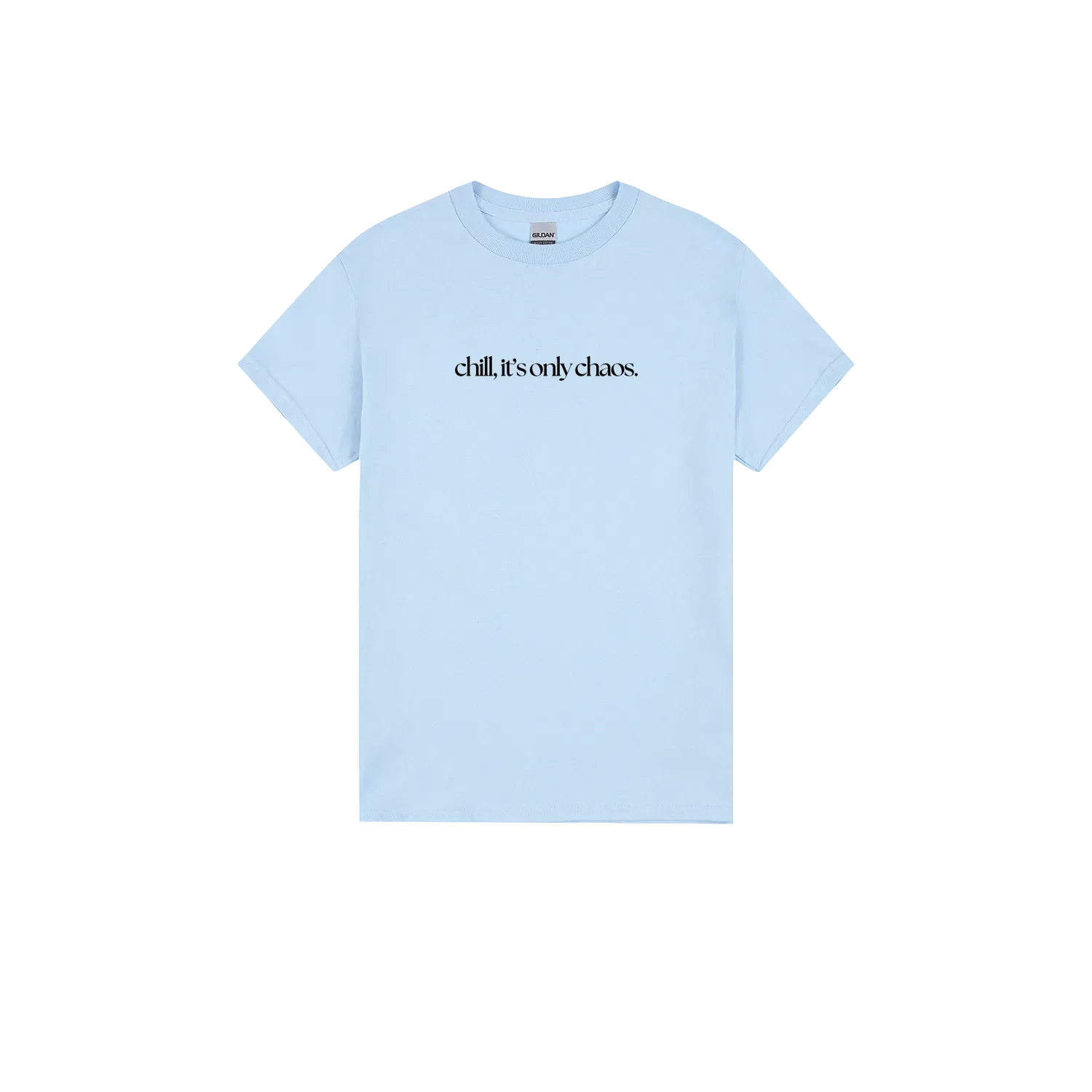 Light Blue front flat lay