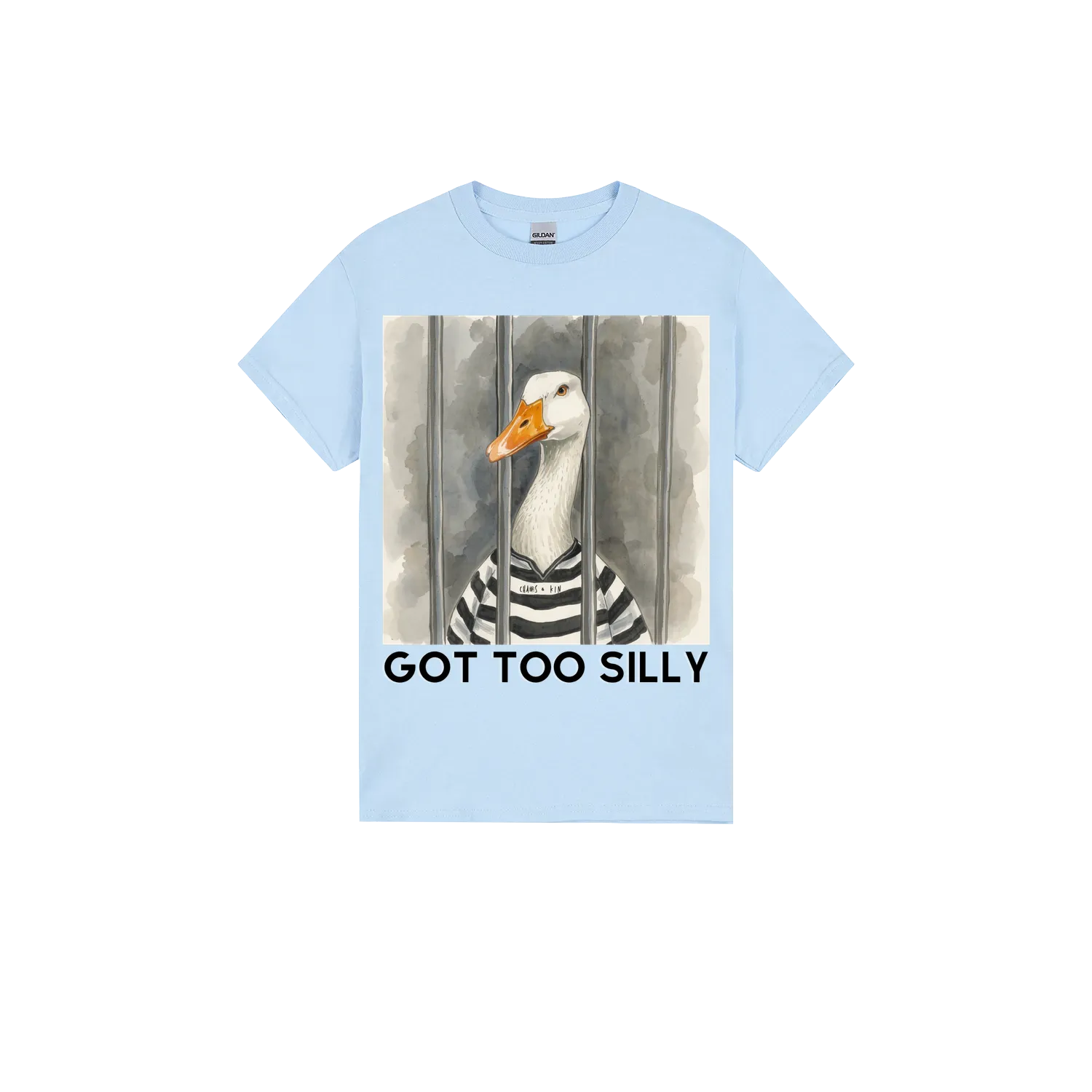 Light Blue front flat lay
