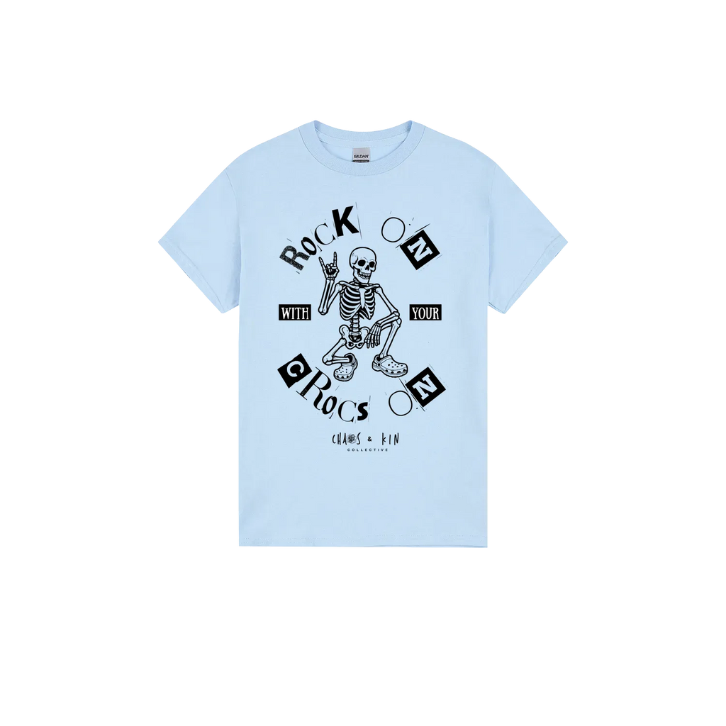Light Blue front flat lay