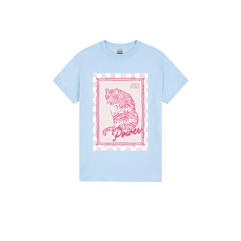 Light Blue front flat lay
