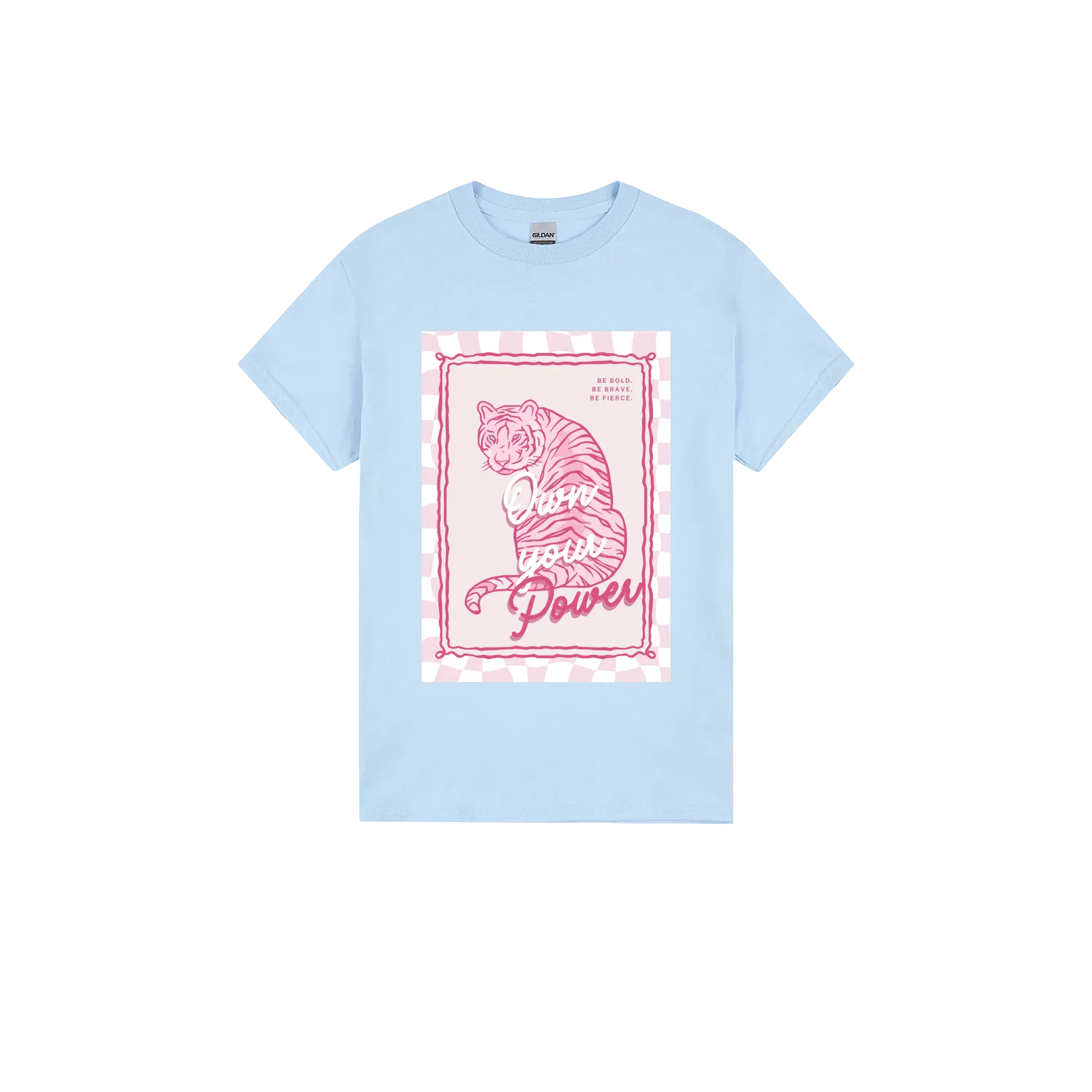 Light Blue front flat lay