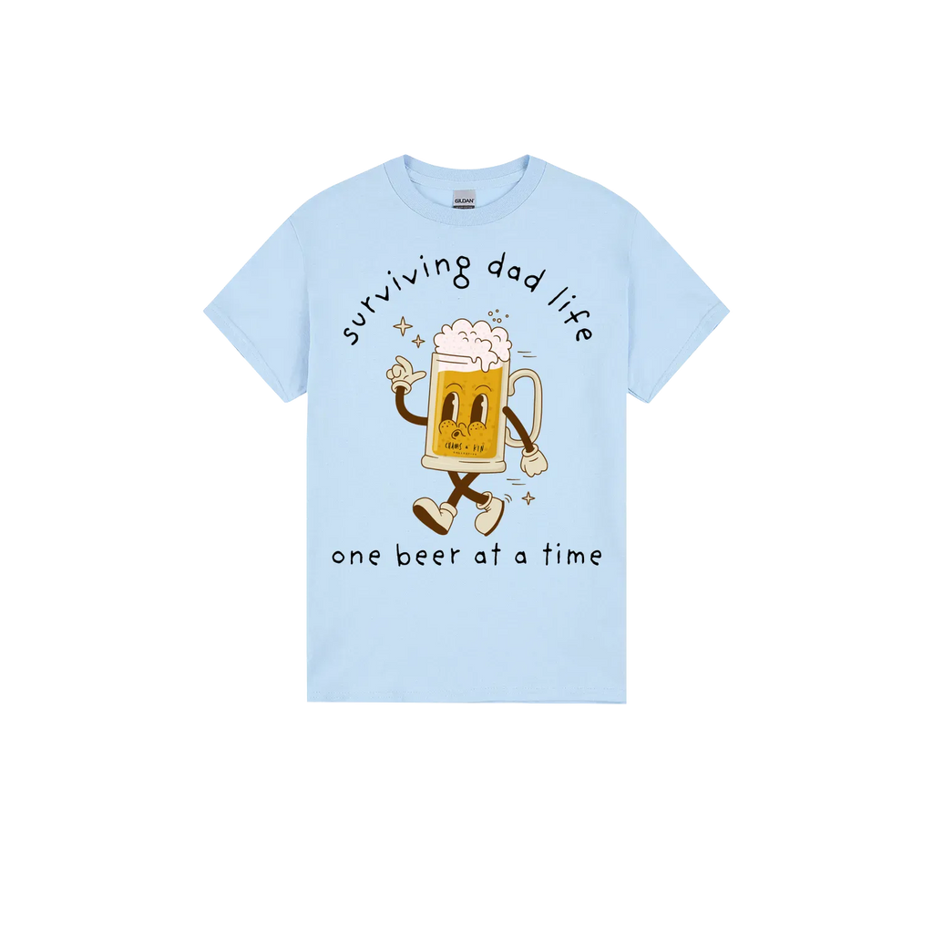Light Blue front flat lay