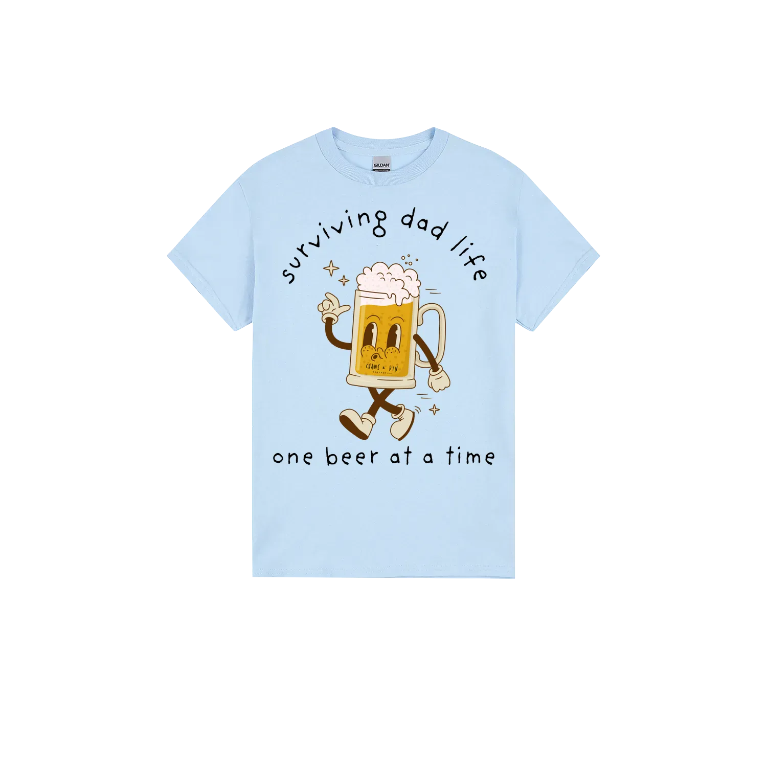 Light Blue front flat lay