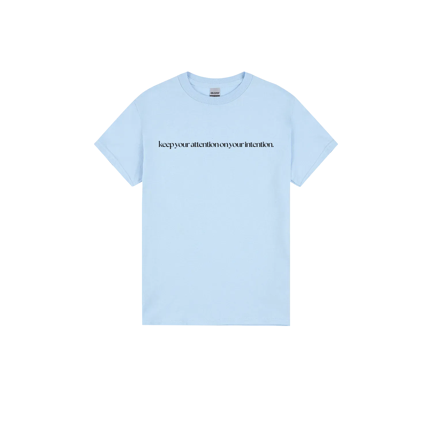 Light Blue front flat lay