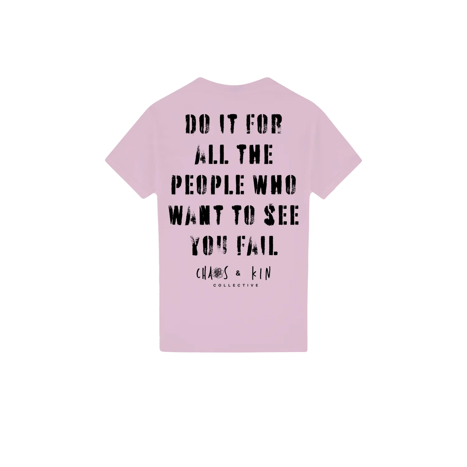 Light Pink back flat lay