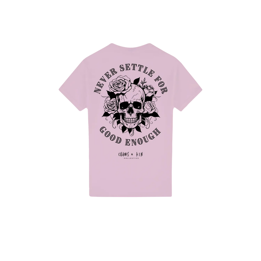 Light Pink back flat lay