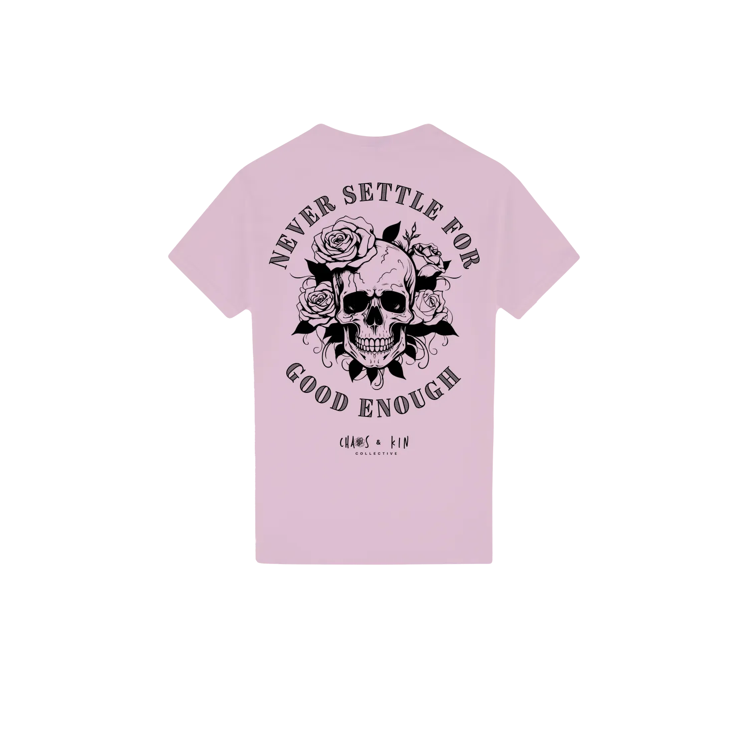 Light Pink back flat lay