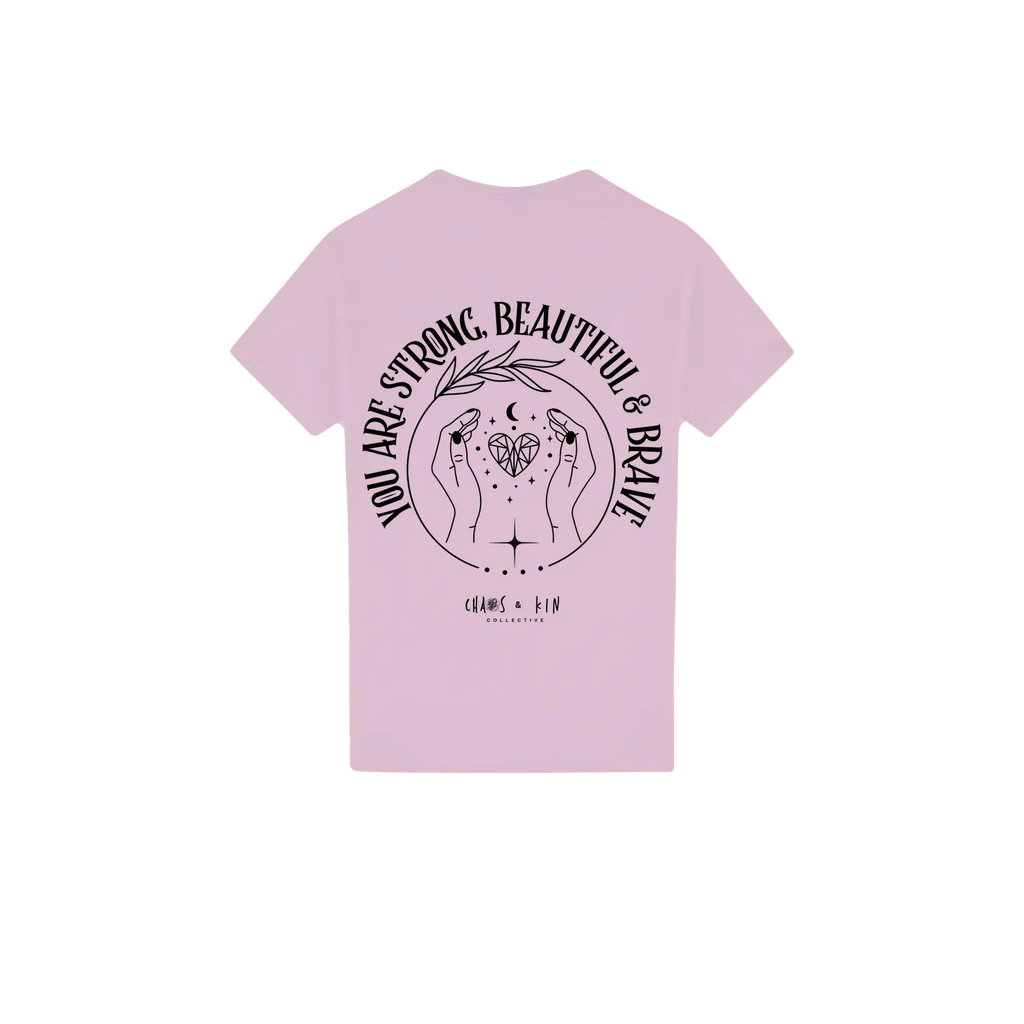 Light Pink back flat lay