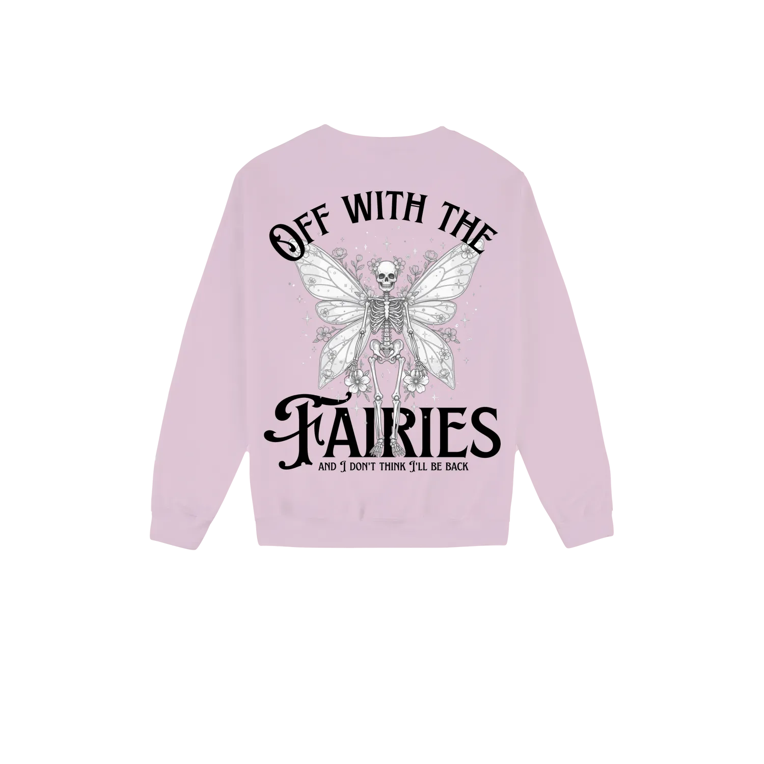 Light Pink back flat lay