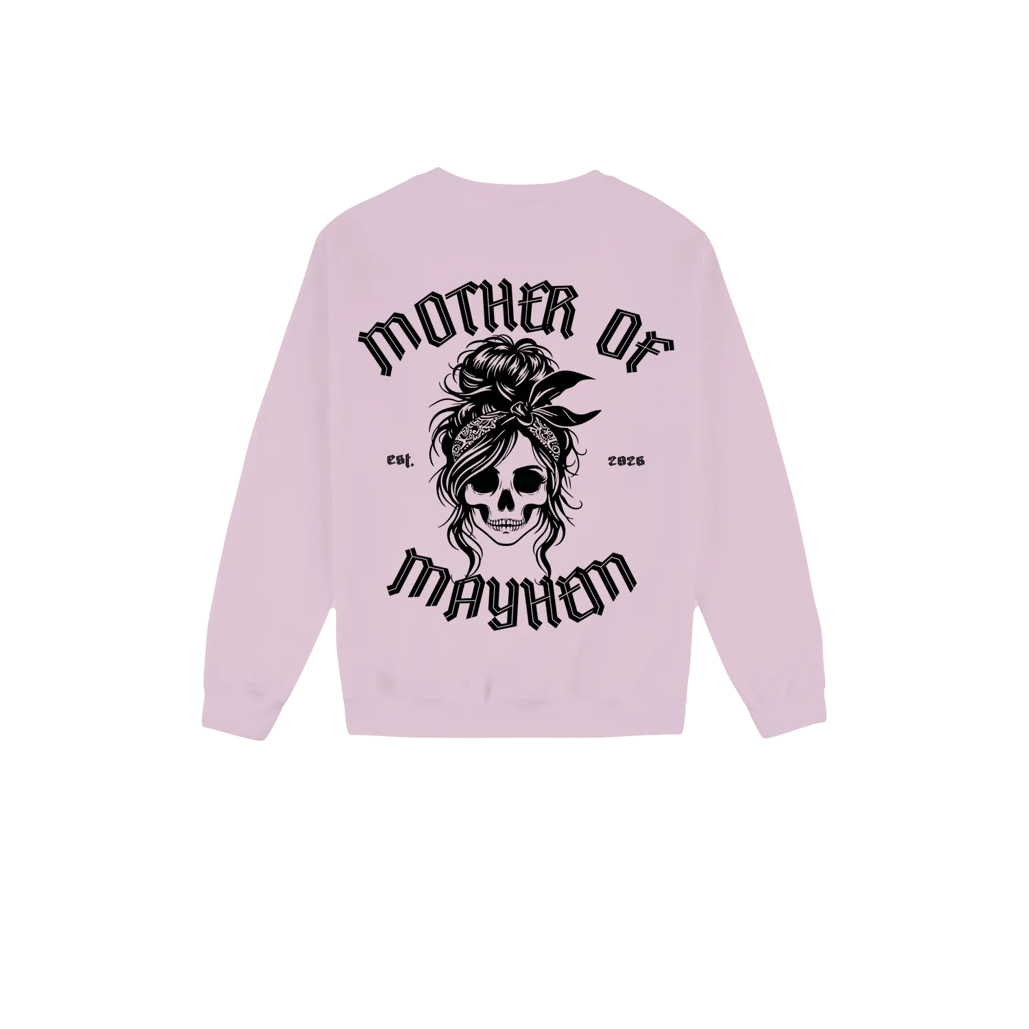 Light Pink back flat lay