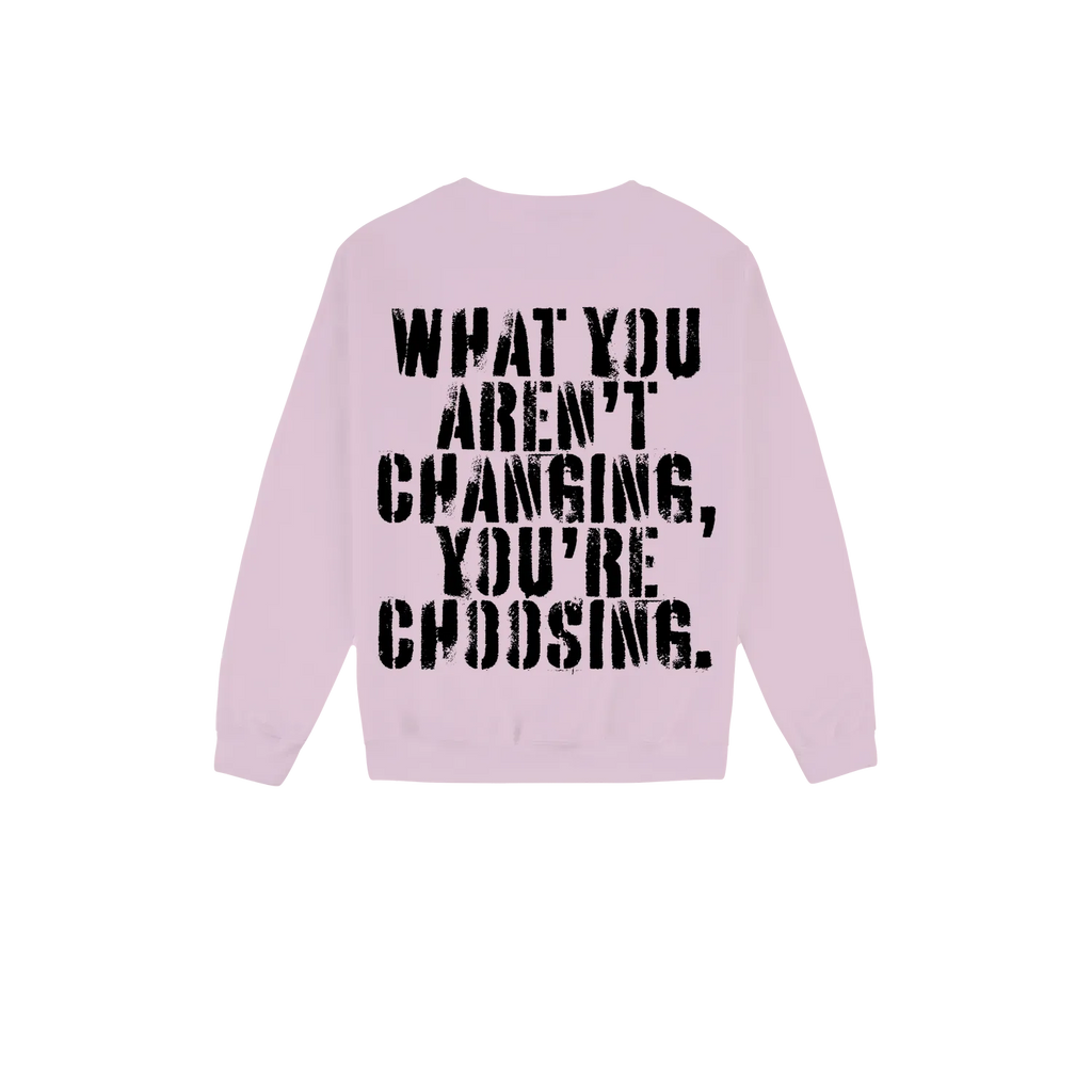 Light Pink back flat lay