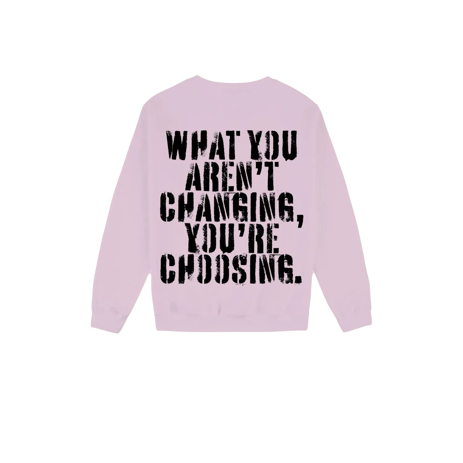 Light Pink back flat lay