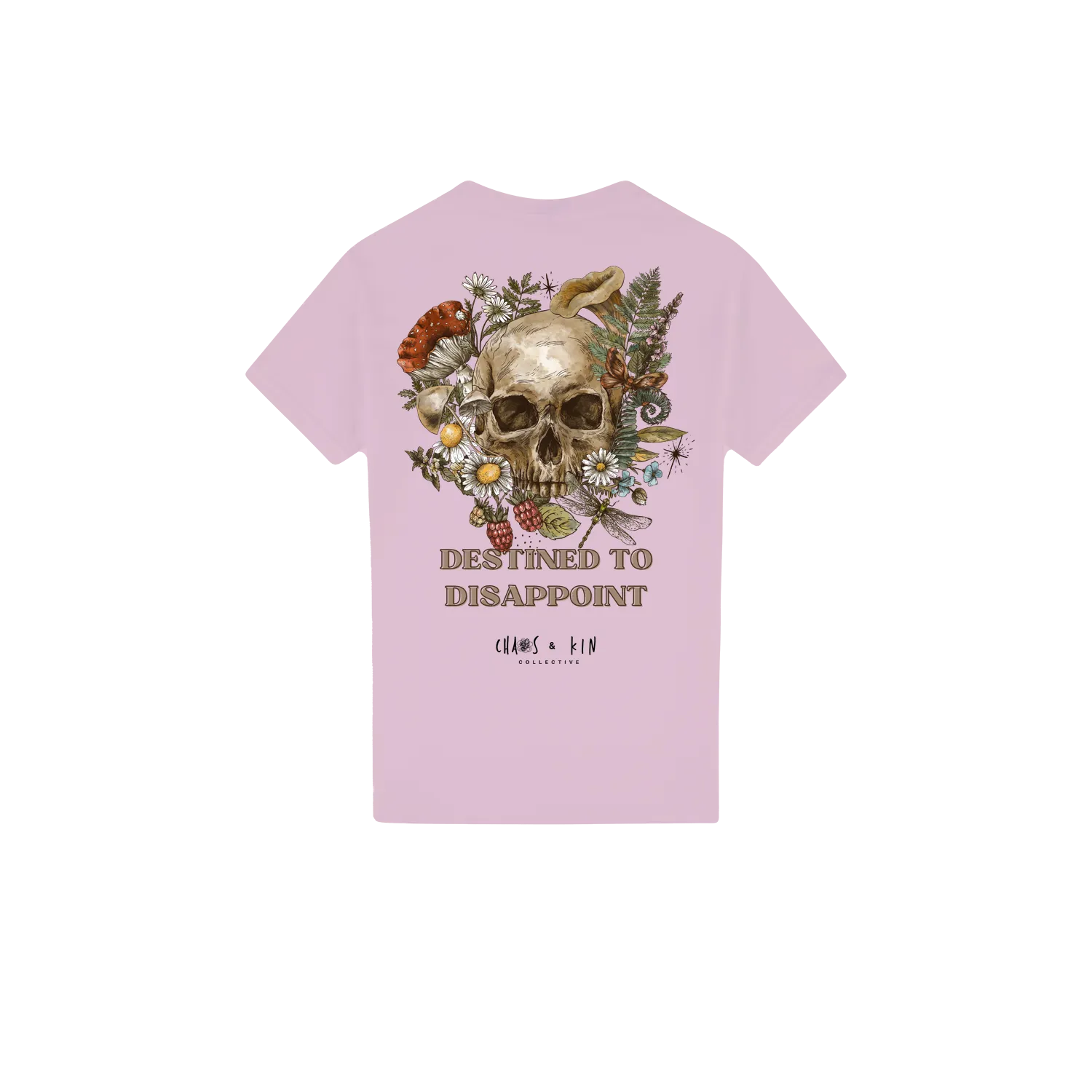 Light Pink back flat lay