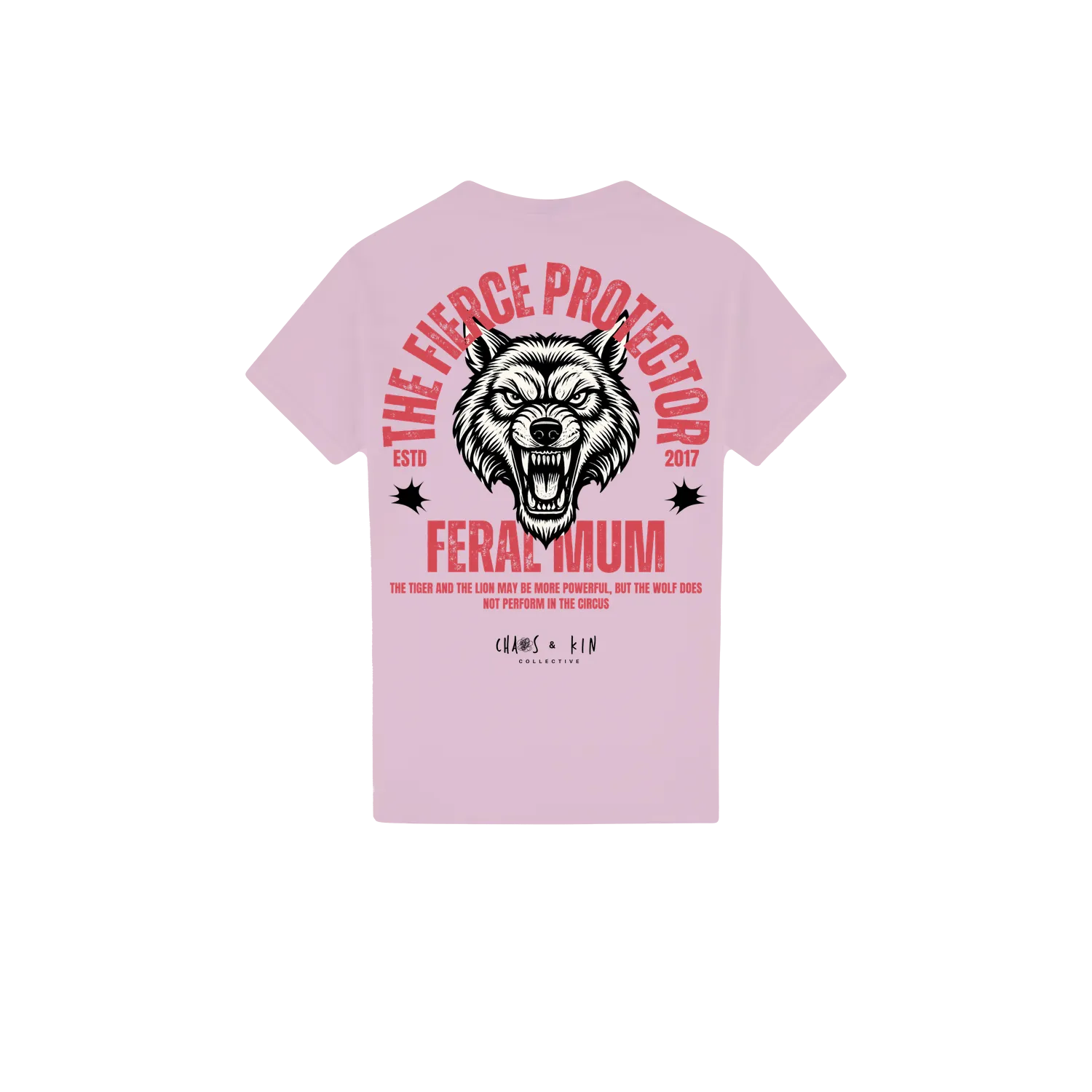 Light Pink back flat lay