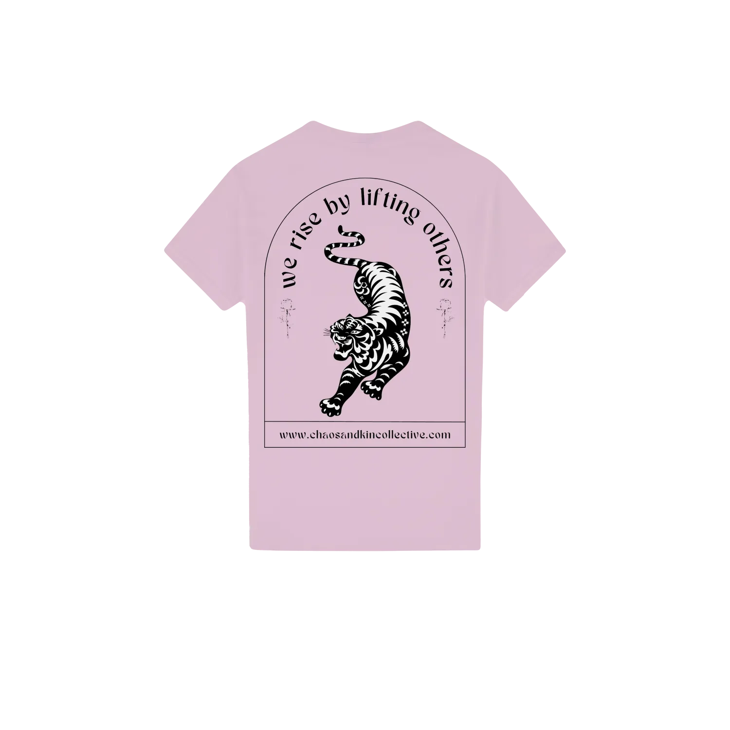 Light Pink back flat lay