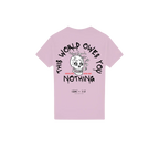 Light Pink back flat lay