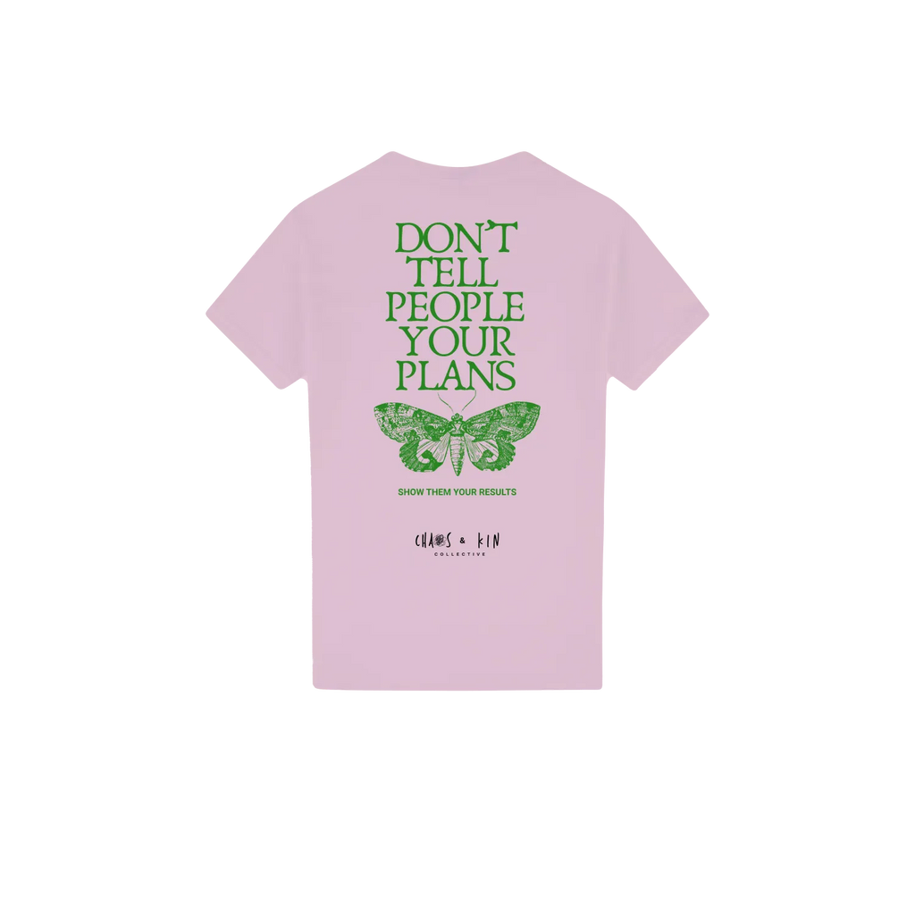 Light Pink back flat lay