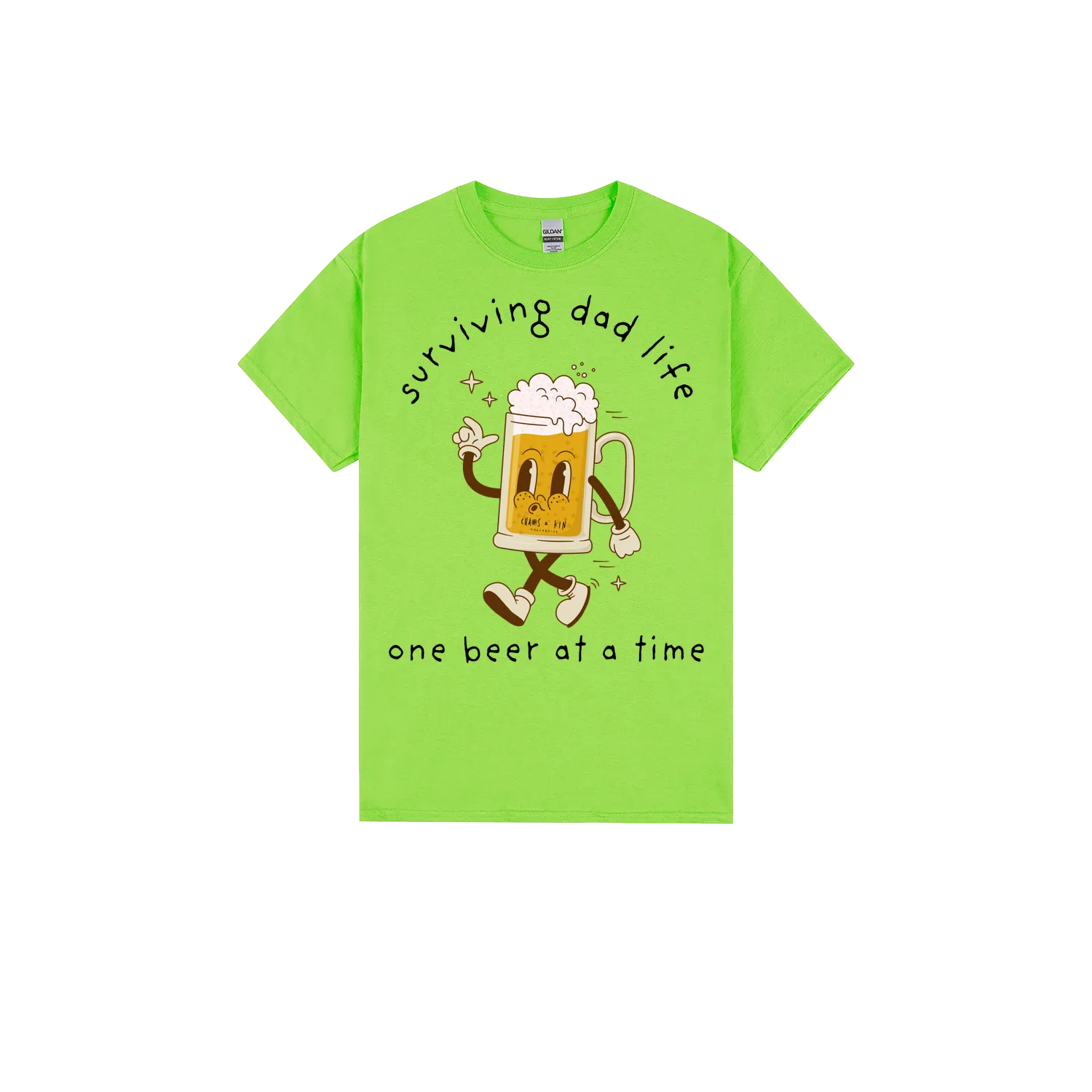 Lime front flat lay