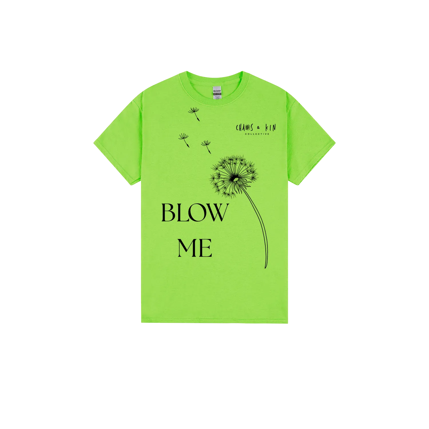 Lime front flat lay