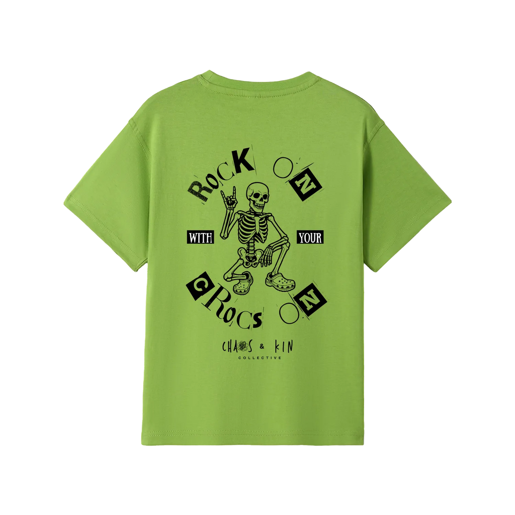 Lime back flat lay