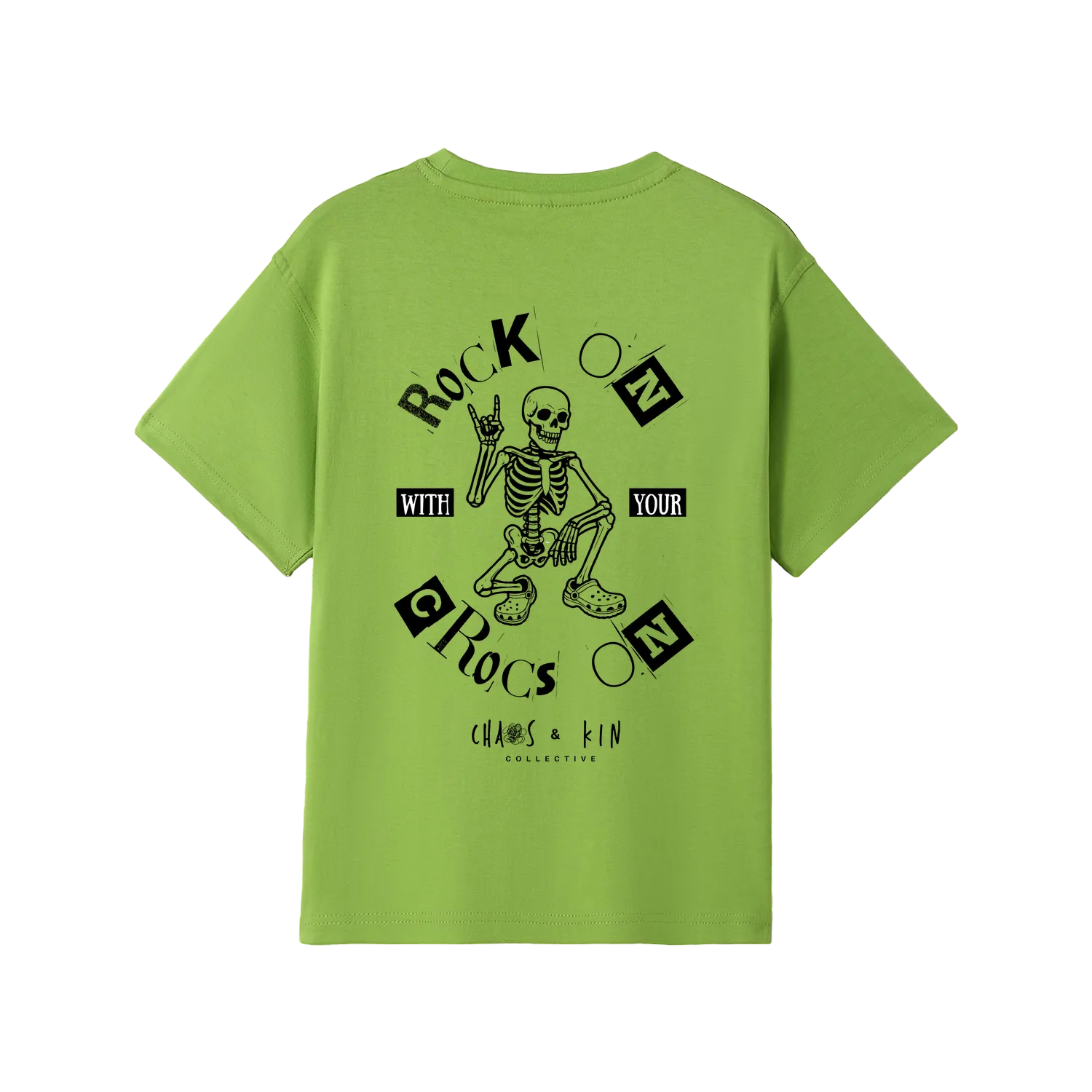Lime back flat lay