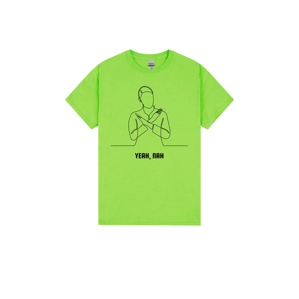 Lime front flat lay