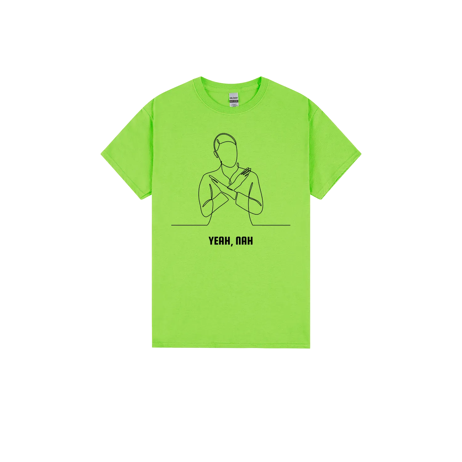 Lime front flat lay