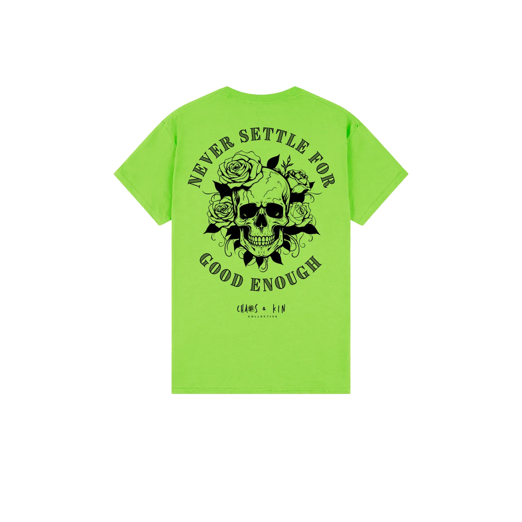 Lime back flat lay