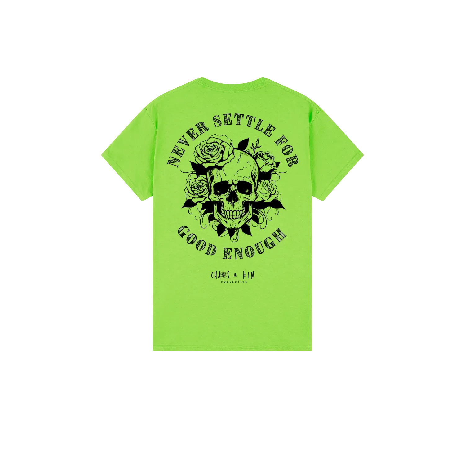 Lime back flat lay