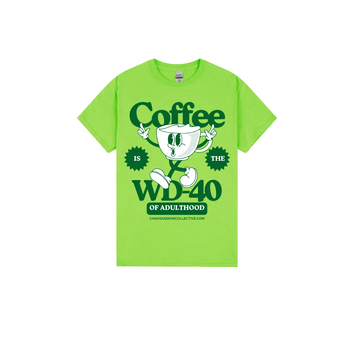 Lime front flat lay