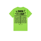 Lime back flat lay