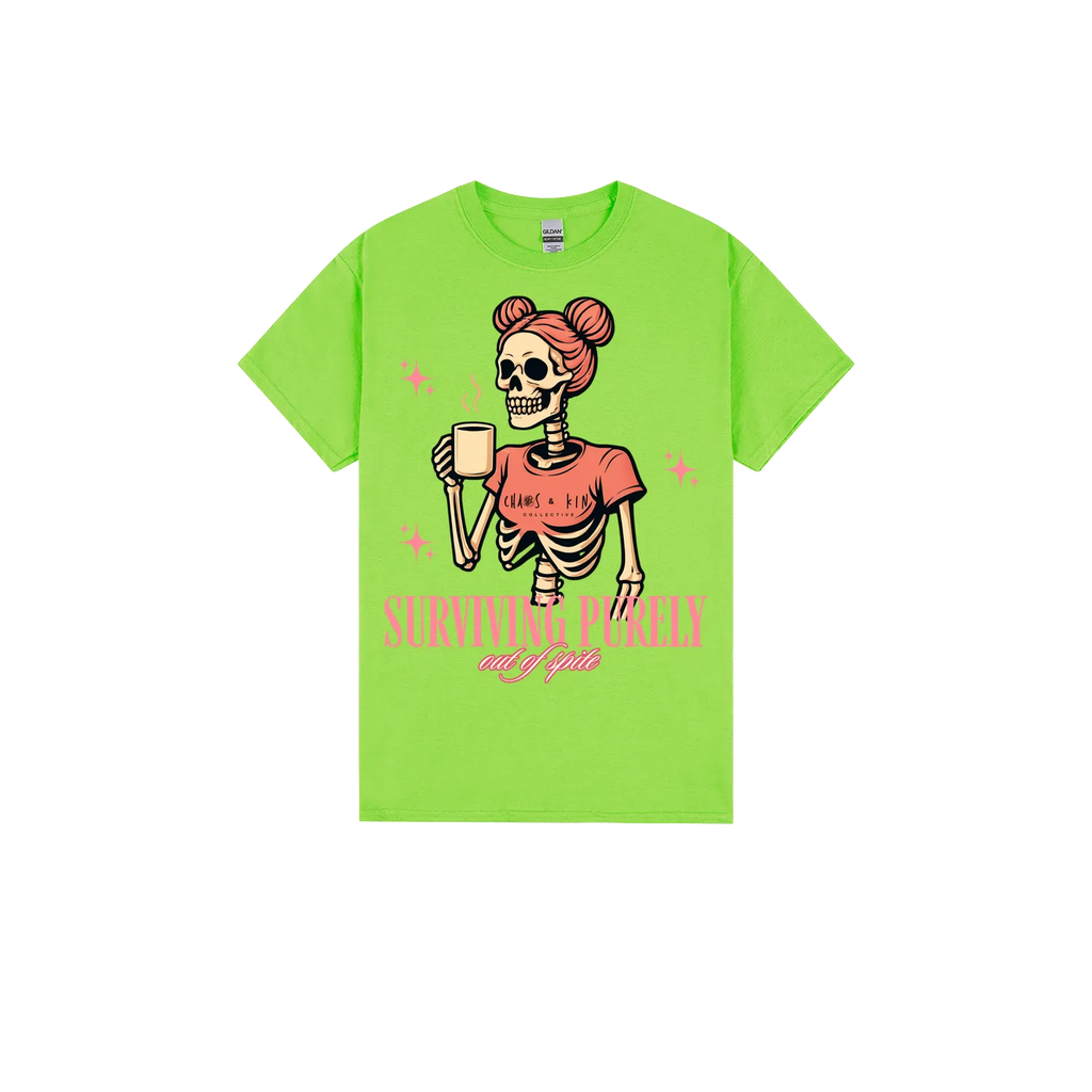 Lime front flat lay