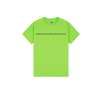 Lime front flat lay