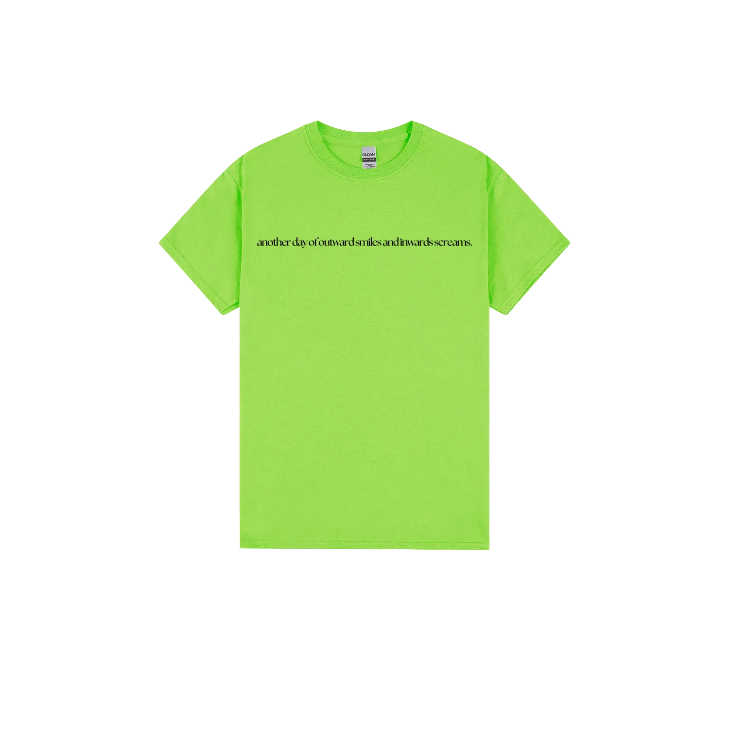 Lime front flat lay