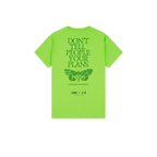 Lime back flat lay