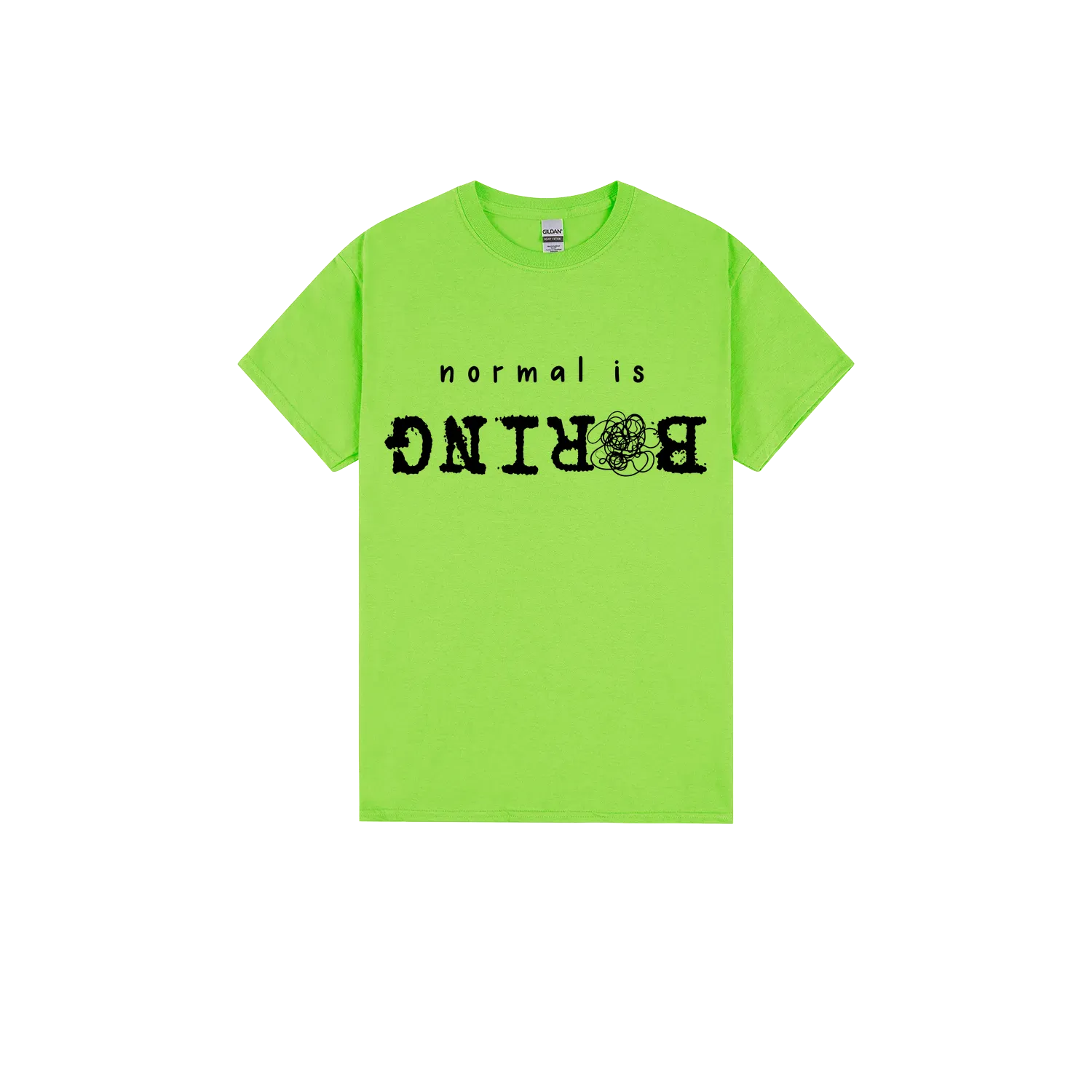 Lime front flat lay