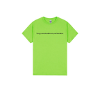 Lime front flat lay