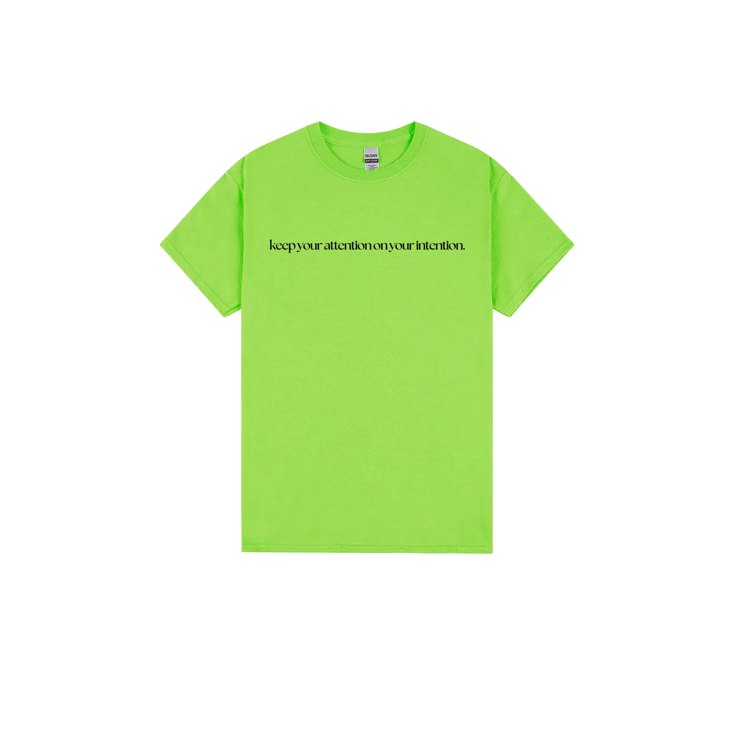 Lime front flat lay