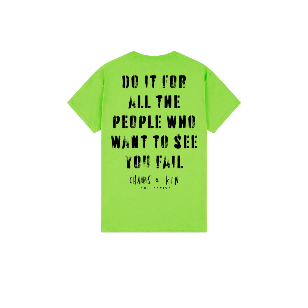Lime back flat lay