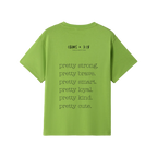 Lime back flat lay
