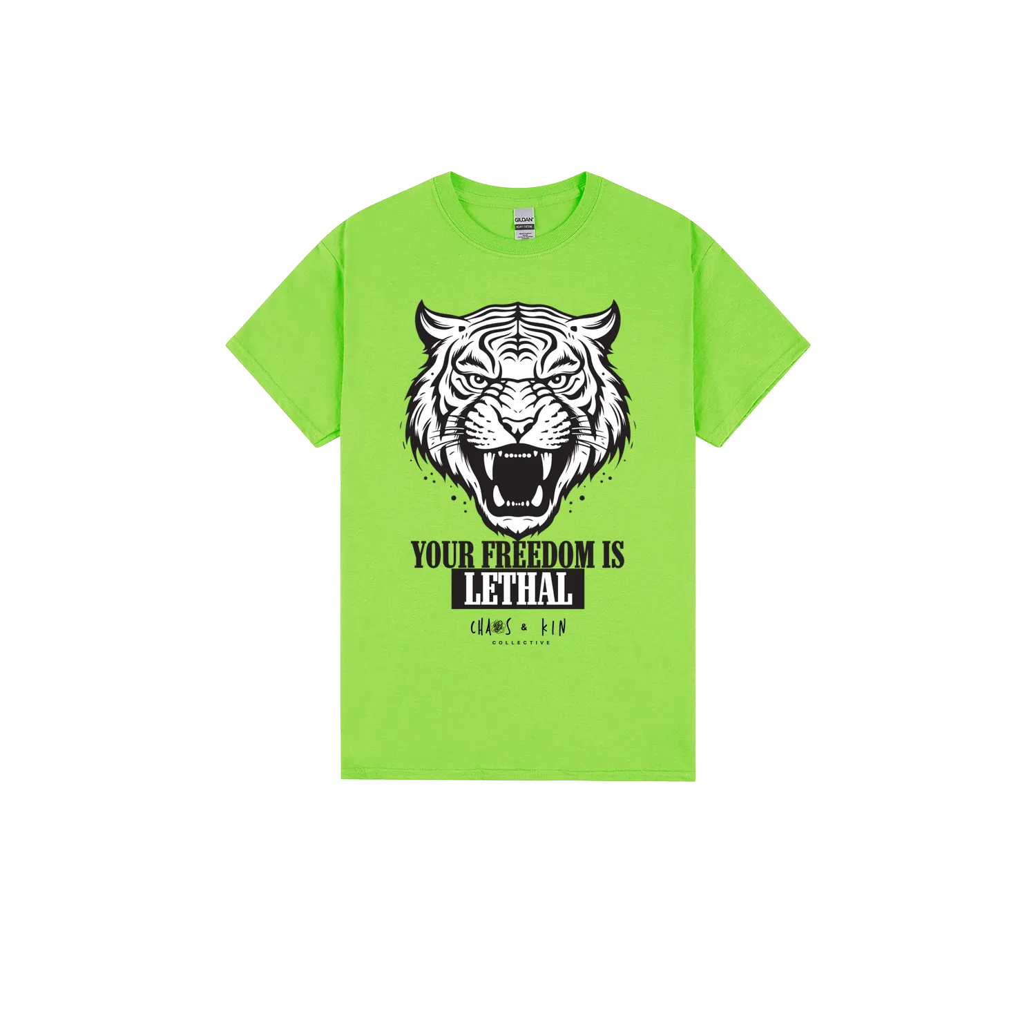 Lime front flat lay