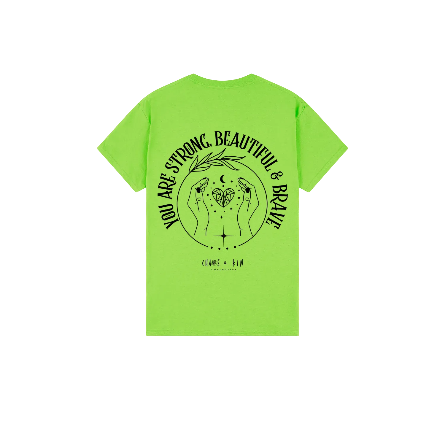 Lime back flat lay