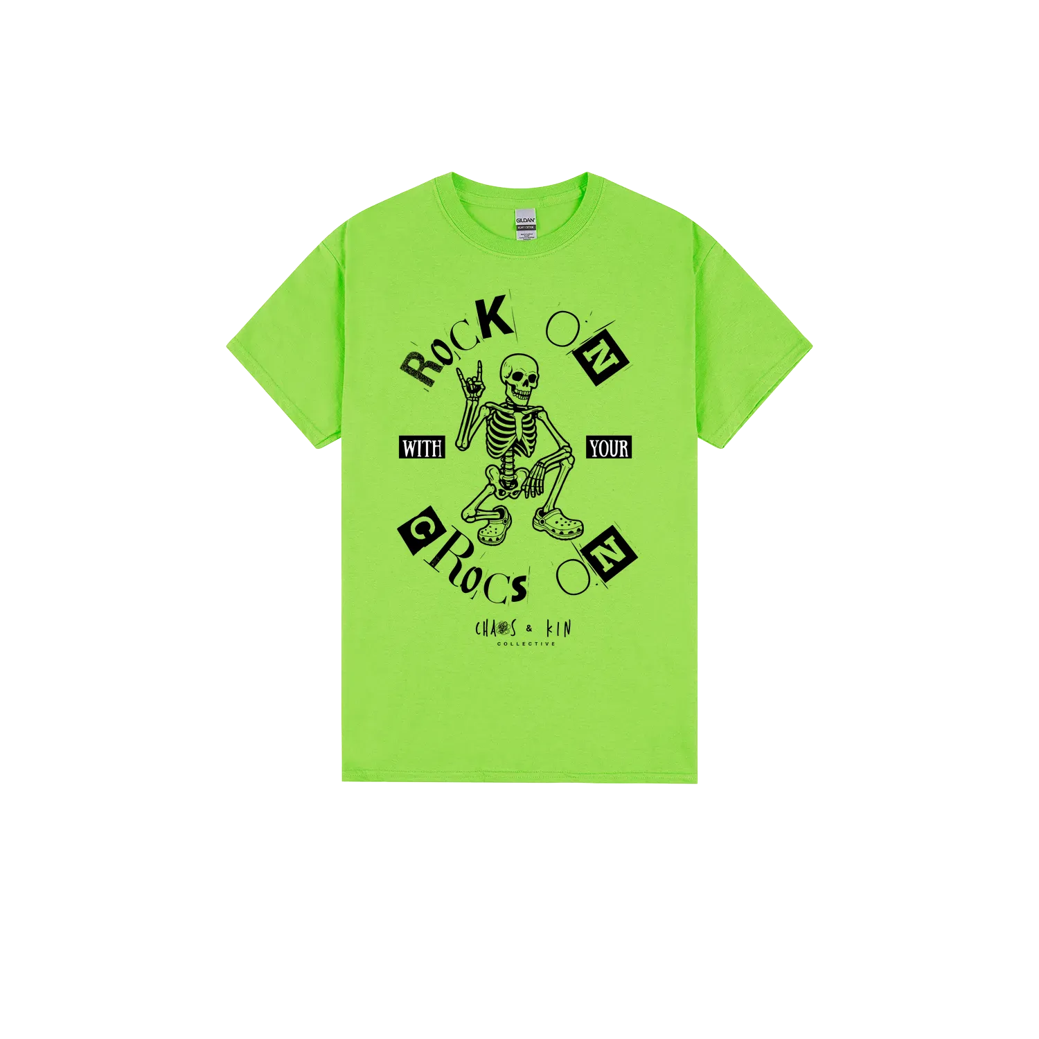 Lime front flat lay