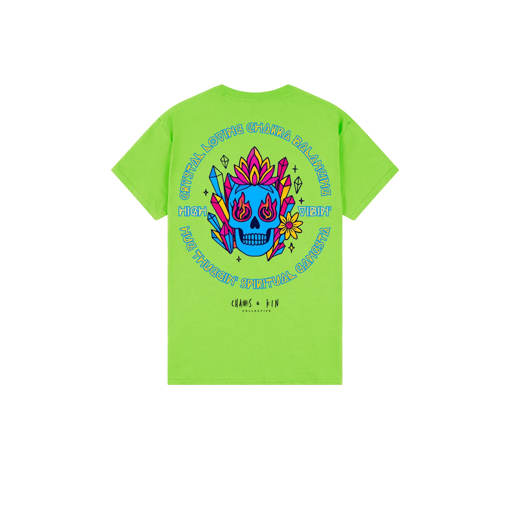 Lime back flat lay
