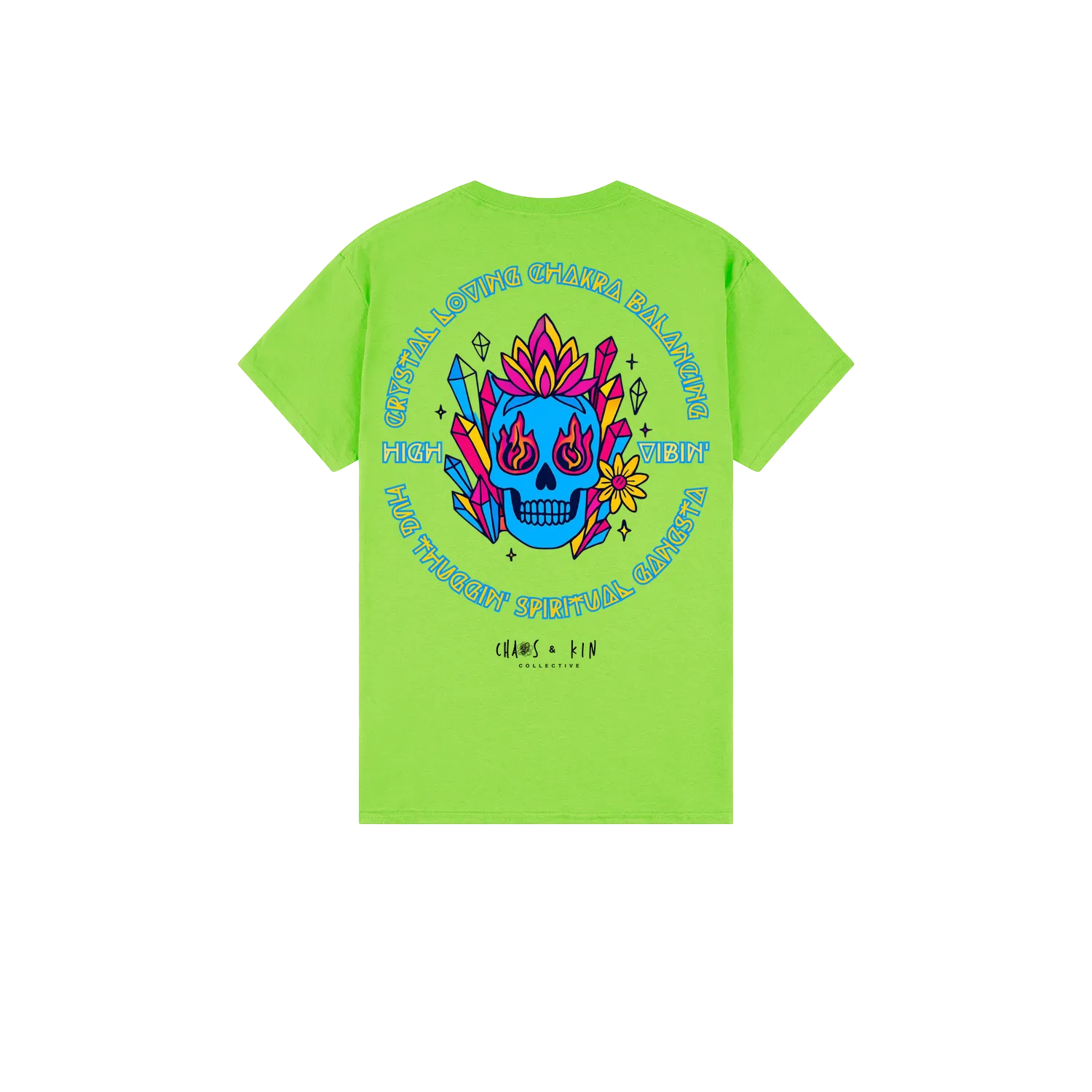 Lime back flat lay