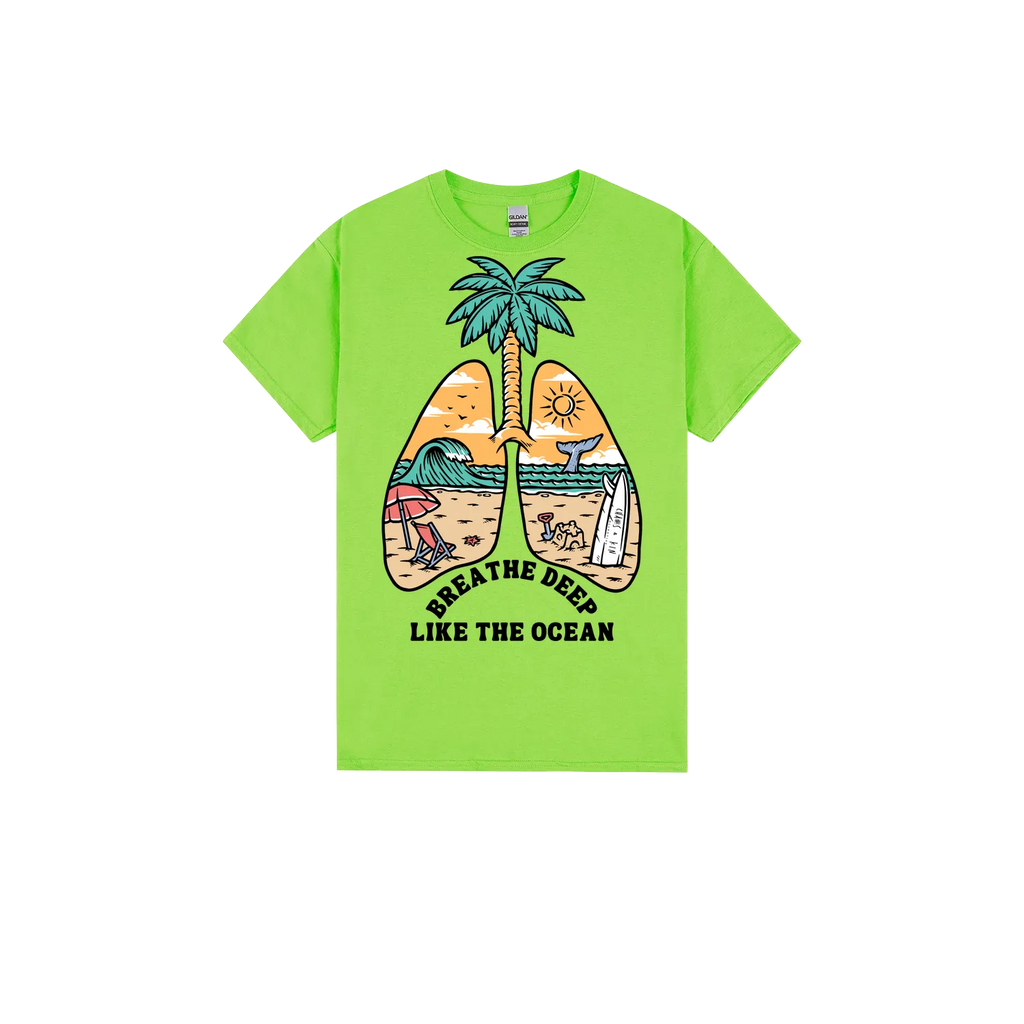 Lime front flat lay
