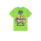 Lime front flat lay