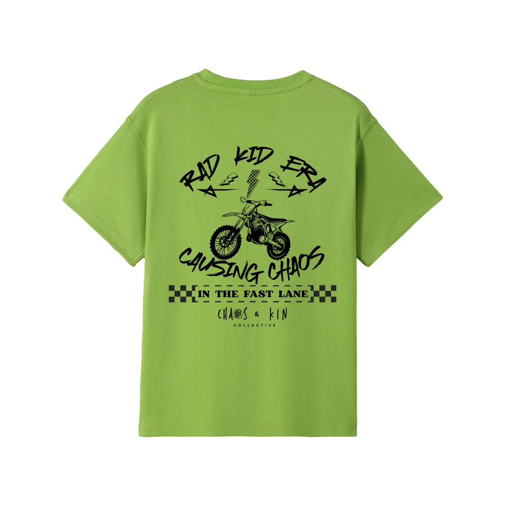 Lime back flat lay